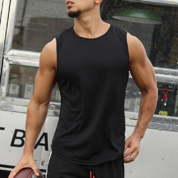 quick dry men sport vest undershirt tank bodybuilding fitness sleeveless racerback yoga breathable gym workout clothes running jerseys, Black;blue
quick dry men sport vest undershirt tank bodybuilding fitness sleeveless racerback yoga breathable gym workout clothes running jerseys, Black;blue