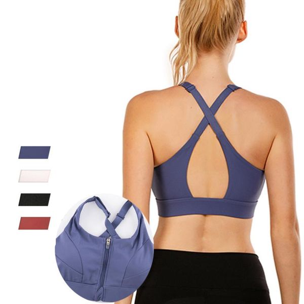 yoga outfit front zipper push up sports bra women's shockproof vest adjustable back underwear fitness sportswear
yoga outfit front zipper push up sports bra women's shockproof vest adjustable back underwear fitness sportswear