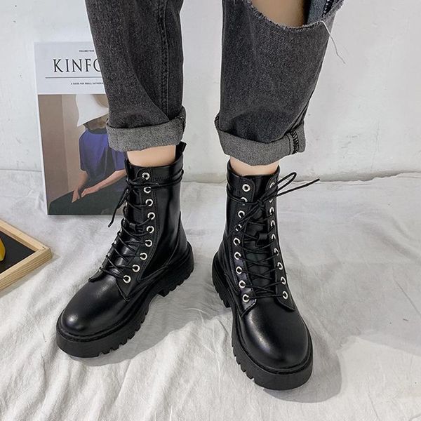 boots pu leather ankle women autumn winter round toe lace up shoes woman fashion platform motocycle black white
boots pu leather ankle women autumn winter round toe lace up shoes woman fashion platform motocycle black white