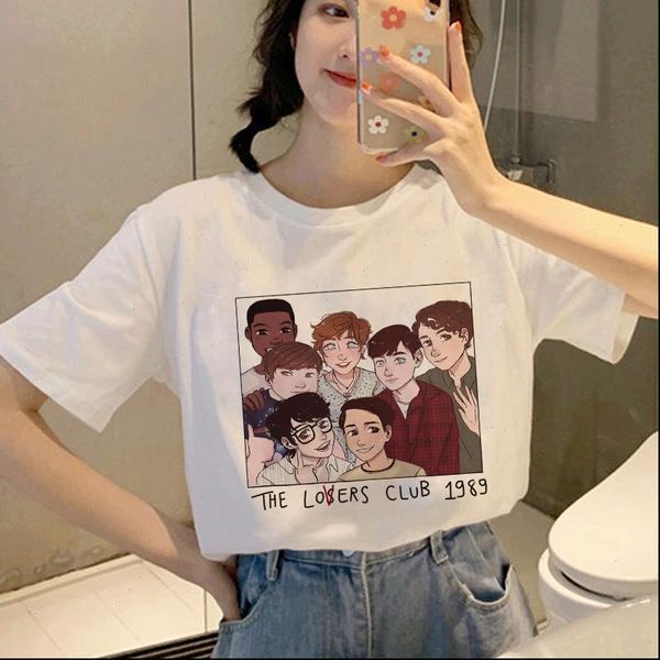 women summer harajuku fashion t shirt casual short sleeve loser lover it 90s female tees vintage, White
women summer harajuku fashion t shirt casual short sleeve loser lover it 90s female tees vintage, White