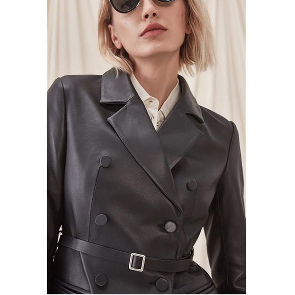 women's leather & faux jacket spring genuine women double-breasted real sheepskin short coat 2021 black motorcycle bomber
women's leather & faux jacket spring genuine women double-breasted real sheepskin short coat 2021 black motorcycle bomber