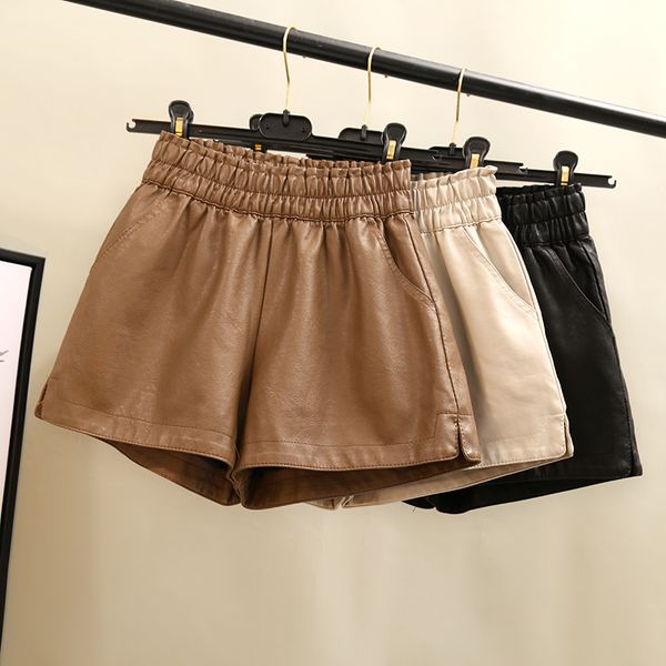 faux leather shorts black pu leather wide leg shorts women high waist shorts for women autumn loose pu, White;black
faux leather shorts black pu leather wide leg shorts women high waist shorts for women autumn loose pu, White;black