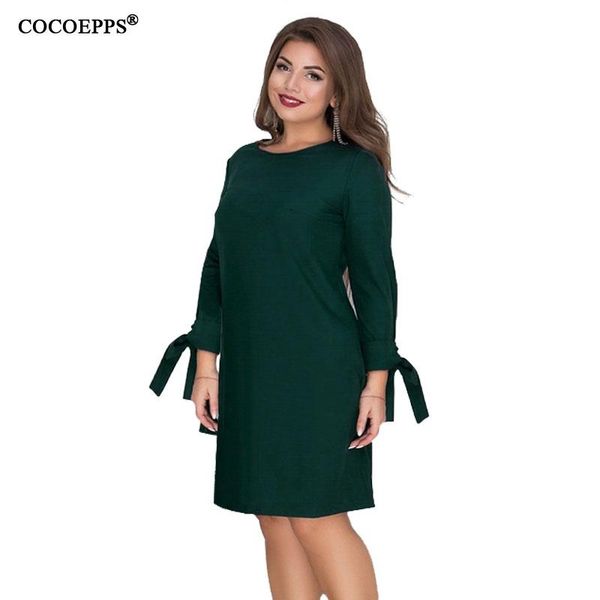 casual dresses cocoepps plus size autumn winter women dress 6xl big solid color work office elegant short party large vestidos, Black;gray
casual dresses cocoepps plus size autumn winter women dress 6xl big solid color work office elegant short party large vestidos, Black;gray