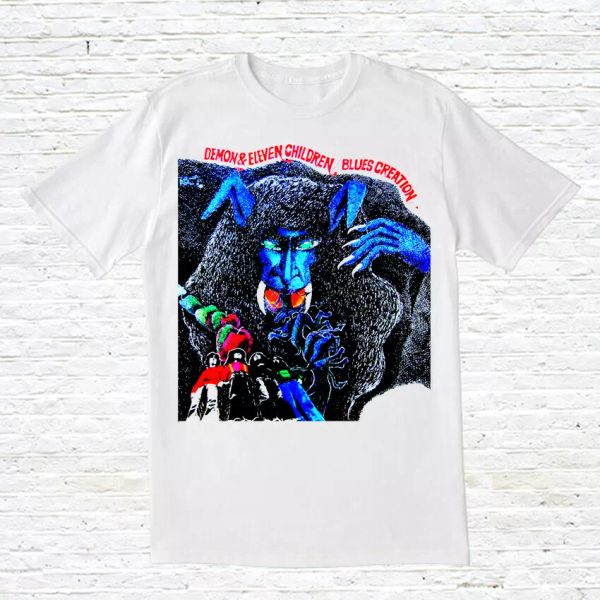 Blues Creation T-Shirt (japrock / psych), White;black