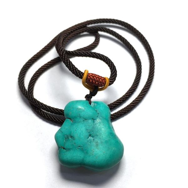 pendant necklaces exquisite necklace high-quality natural stone turquoise for valentine's day christmas charm jewelry gift, Silver
pendant necklaces exquisite necklace high-quality natural stone turquoise for valentine's day christmas charm jewelry gift, Silver