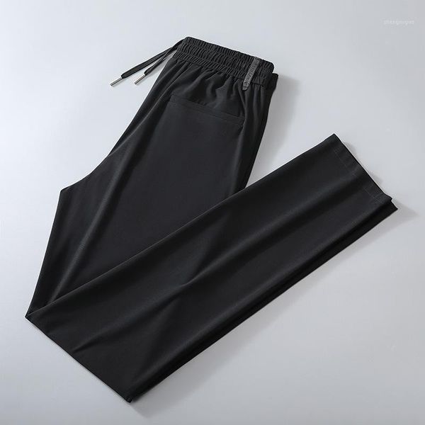 men's pants summer thin sports casual ice silk loose straight tube flat mouth trend quick drying, Black
men's pants summer thin sports casual ice silk loose straight tube flat mouth trend quick drying, Black