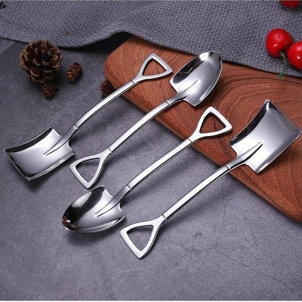 spoons 2/4pcs cute dessert mini coffee spoon shovel shape retro ice cream tea-spoon fashion tableware
spoons 2/4pcs cute dessert mini coffee spoon shovel shape retro ice cream tea-spoon fashion tableware