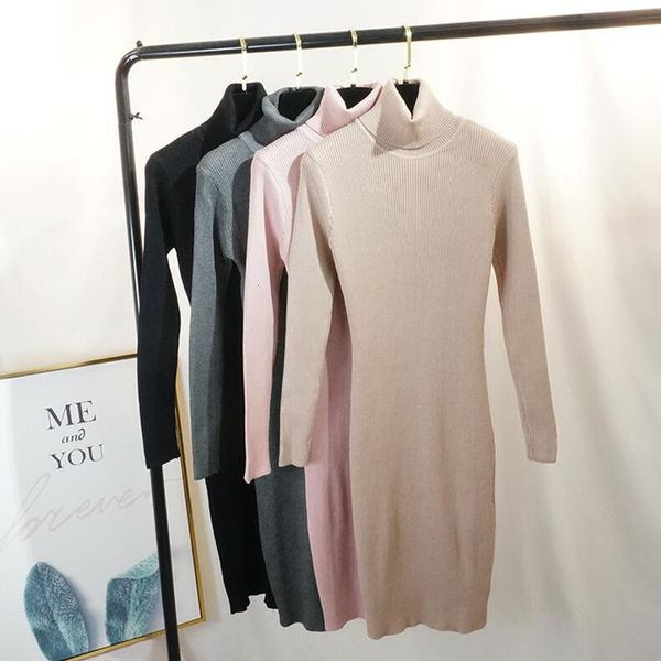 dresses autumn winter turtleneck sweater es fashion women knitted vintage high elastic long sleeve bottoming bodycon, Black;gray
dresses autumn winter turtleneck sweater es fashion women knitted vintage high elastic long sleeve bottoming bodycon, Black;gray