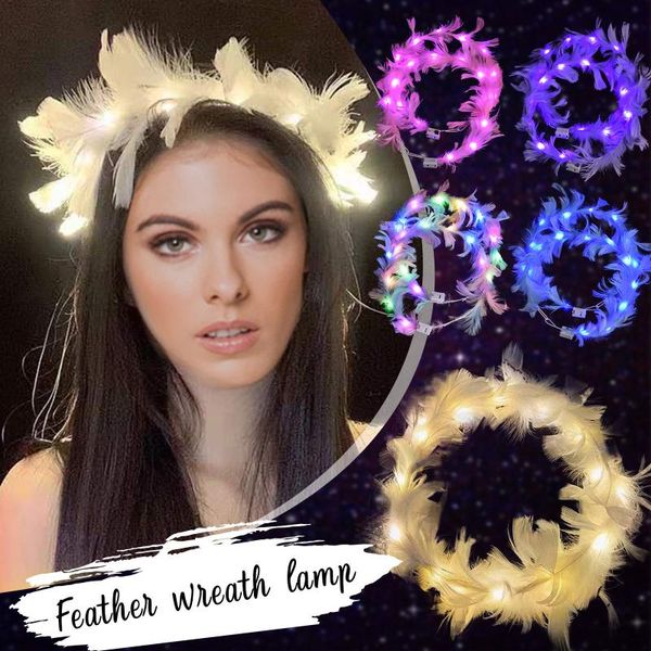 decorative flowers & wreaths led feather luminous wreath headband garland headdress for girls women wedding holiday christmas year party hom
decorative flowers & wreaths led feather luminous wreath headband garland headdress for girls women wedding holiday christmas year party hom
