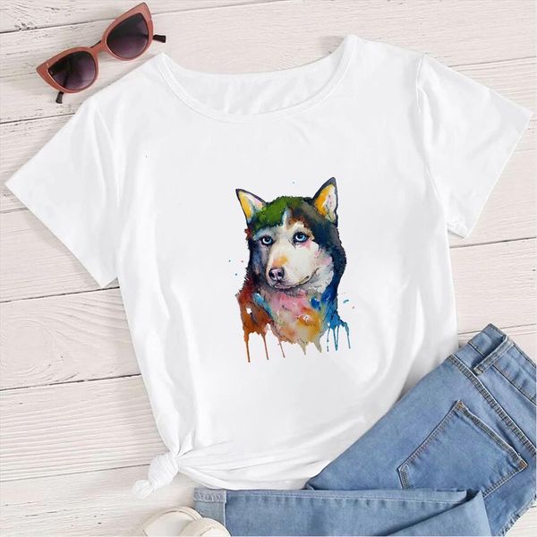 family look printed casual russia women t shirt fashion clothes plus size short sleeve soft fabric, White
family look printed casual russia women t shirt fashion clothes plus size short sleeve soft fabric, White