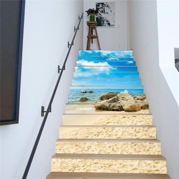 13pcs beach/forest pvc staircase sticker stair wallpaper decals diy self-adhesive mural stairway decor posters wallpapers
13pcs beach/forest pvc staircase sticker stair wallpaper decals diy self-adhesive mural stairway decor posters wallpapers
