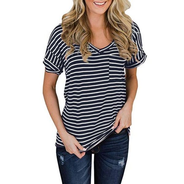 women's blouses & shirts feitong 2021 striped floral print shirt women casual loose v-neck chest pocket short sleeve summer, White
women's blouses & shirts feitong 2021 striped floral print shirt women casual loose v-neck chest pocket short sleeve summer, White