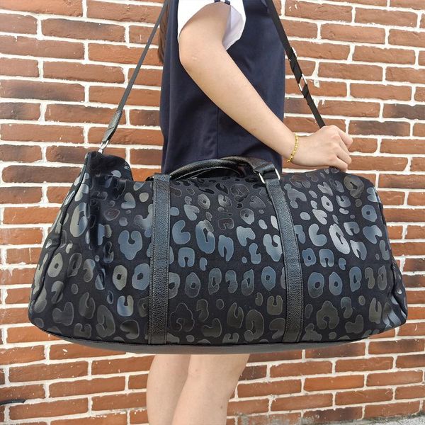 evening bags rts 1 pc sample fashionable black leopard applique weekend large size women cheetah pink trims canvas duffle
evening bags rts 1 pc sample fashionable black leopard applique weekend large size women cheetah pink trims canvas duffle
