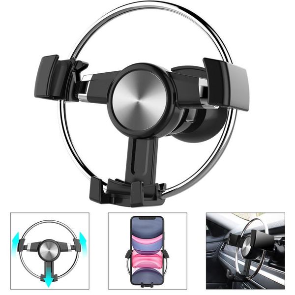 universal air vent gravity car mount phone holder for cell mounts & holders
universal air vent gravity car mount phone holder for cell mounts & holders
