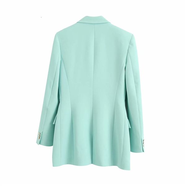 women casual blue linen za summer fashion double breasted long sleeve solid outwear jacket blazer femme 201009, White;black
women casual blue linen za summer fashion double breasted long sleeve solid outwear jacket blazer femme 201009, White;black