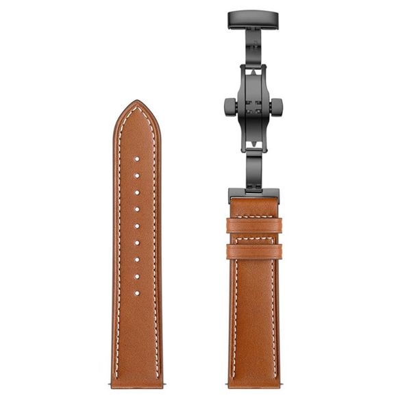 watch bands for samsung galaxy 4 butterfly buckle leather band 44mm 40mm / classic 42mm 46mm active 2 strap watchband, Black;brown
watch bands for samsung galaxy 4 butterfly buckle leather band 44mm 40mm / classic 42mm 46mm active 2 strap watchband, Black;brown