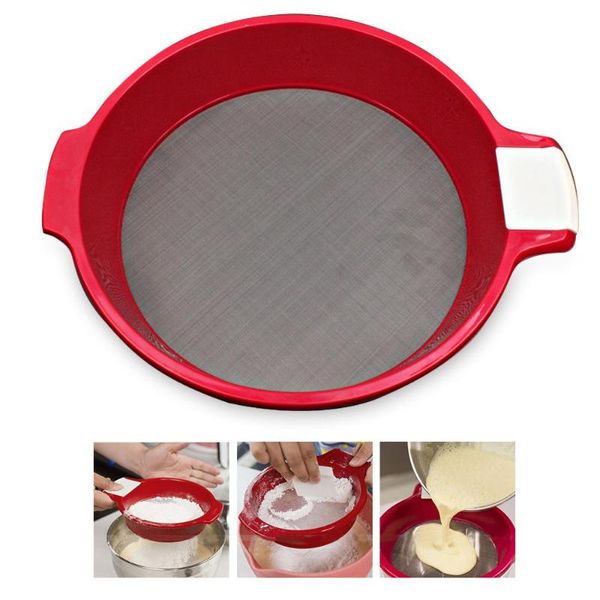 stainless steel flour sifter portable mesh sieve colander powdered sugar filter sifting strainer kitchen cake baking tools & pastry
stainless steel flour sifter portable mesh sieve colander powdered sugar filter sifting strainer kitchen cake baking tools & pastry