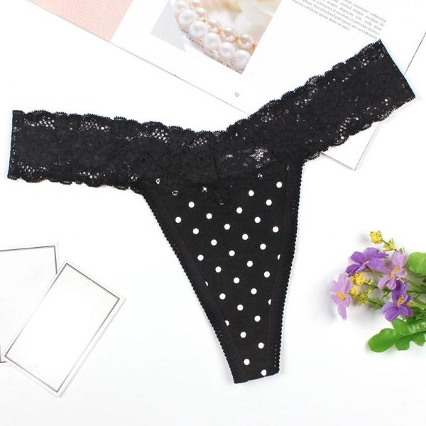 women's panties dot print brazilian low waist g-string underwear women t back underpants intimate lingerie 1pc, Black;pink
women's panties dot print brazilian low waist g-string underwear women t back underpants intimate lingerie 1pc, Black;pink