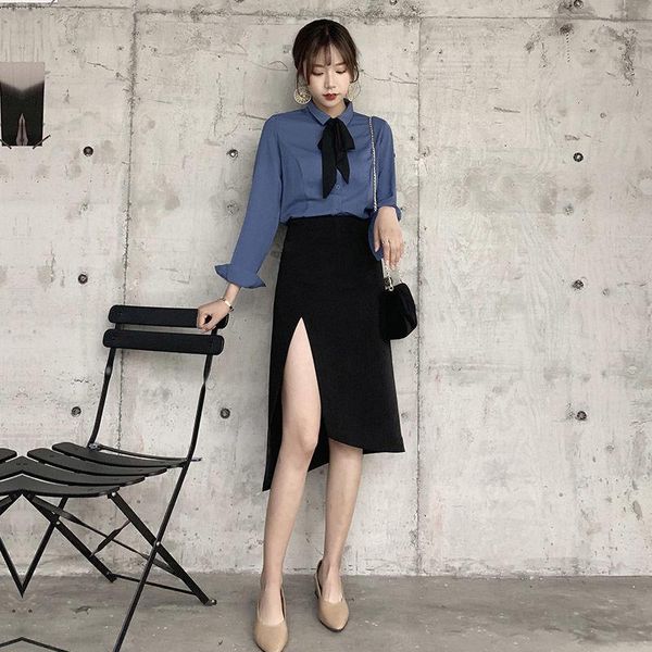 skirts women 2021 spring autumn high waist irregular female fashion casual slim midi skirt elegant office lady e386, Black
skirts women 2021 spring autumn high waist irregular female fashion casual slim midi skirt elegant office lady e386, Black