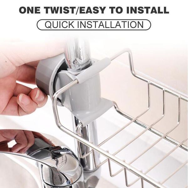 faucet storage rack premium stainless steel knob fix holder sponge dishcloth towel bottle home gadget kitchen & organization
faucet storage rack premium stainless steel knob fix holder sponge dishcloth towel bottle home gadget kitchen & organization