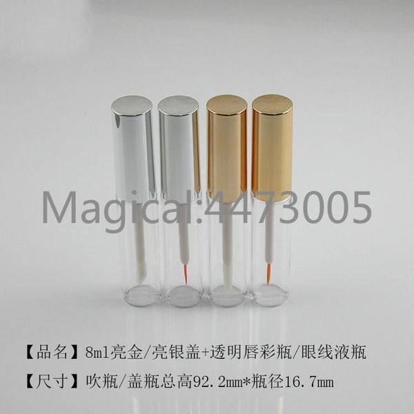 10/30/50/200pcs 8ml empty diy makeup lip gloss bottle gold/silver cover liquid eyeliner tube eyelash growth labial glair storage bottles & j
10/30/50/200pcs 8ml empty diy makeup lip gloss bottle gold/silver cover liquid eyeliner tube eyelash growth labial glair storage bottles & j