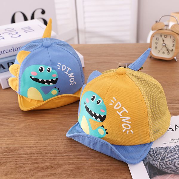 handsome boys' summer breathable net cap outdoor sunshade cartoon dinosaur short brim sunscreen girl's, Blue;gray
handsome boys' summer breathable net cap outdoor sunshade cartoon dinosaur short brim sunscreen girl's, Blue;gray