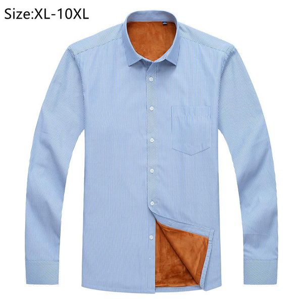men's casual shirts 8xl 9xl 10xl fashion plus size fleece thick warm long-sleeved shirt brand classic business high-quality, White;black
men's casual shirts 8xl 9xl 10xl fashion plus size fleece thick warm long-sleeved shirt brand classic business high-quality, White;black