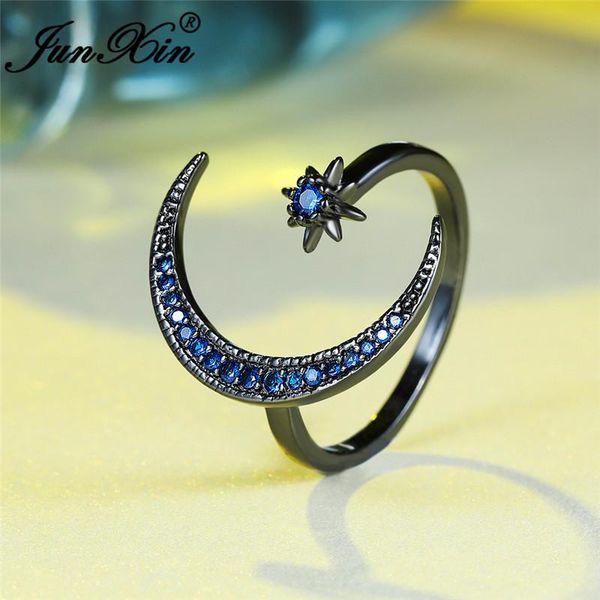 cluster rings solid 925 sterling silver for women dainty small blue star moon ring open adjustable wedding thin band boho jewelry, Golden;silver
cluster rings solid 925 sterling silver for women dainty small blue star moon ring open adjustable wedding thin band boho jewelry, Golden;silver