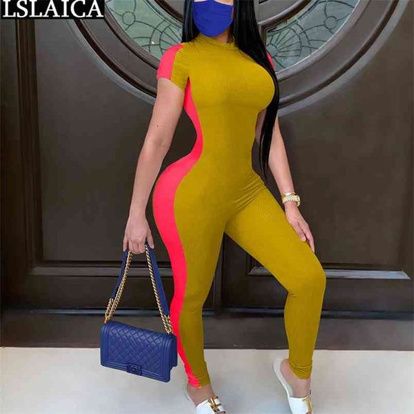 fashion skinny long jumpsuit round neck women rompers color matching elasticity bodysuit pencil pants autumn macacao feminino 210515, White
fashion skinny long jumpsuit round neck women rompers color matching elasticity bodysuit pencil pants autumn macacao feminino 210515, White