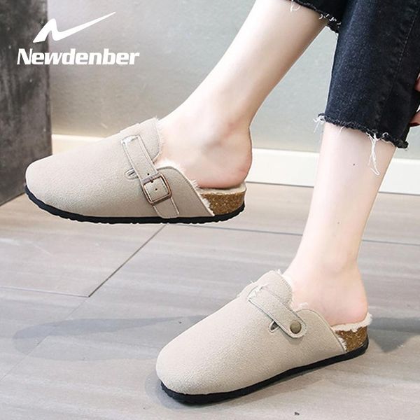 women's elegant slippers autumn and winter wear shoes lazy flat plush baotou half cozy brand footwear, Black
women's elegant slippers autumn and winter wear shoes lazy flat plush baotou half cozy brand footwear, Black