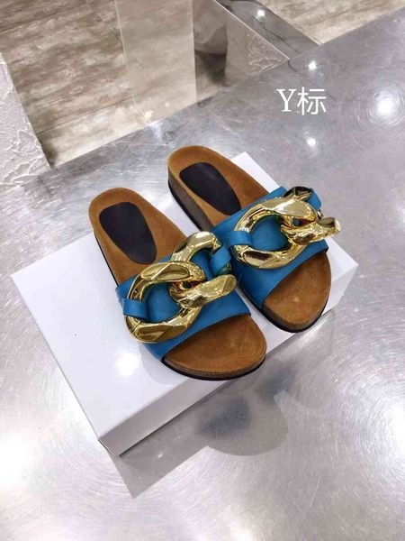 2021 summer's jw large size toe big chain muller resistant flat bottom lazy slippers women's luxurysss designersss shoes yw, Black
2021 summer's jw large size toe big chain muller resistant flat bottom lazy slippers women's luxurysss designersss shoes yw, Black