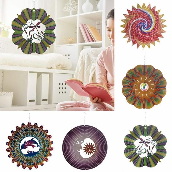 decorative objects & figurines metal wind spinner indoor outdoor rotating hanging pendant home garden decor
decorative objects & figurines metal wind spinner indoor outdoor rotating hanging pendant home garden decor