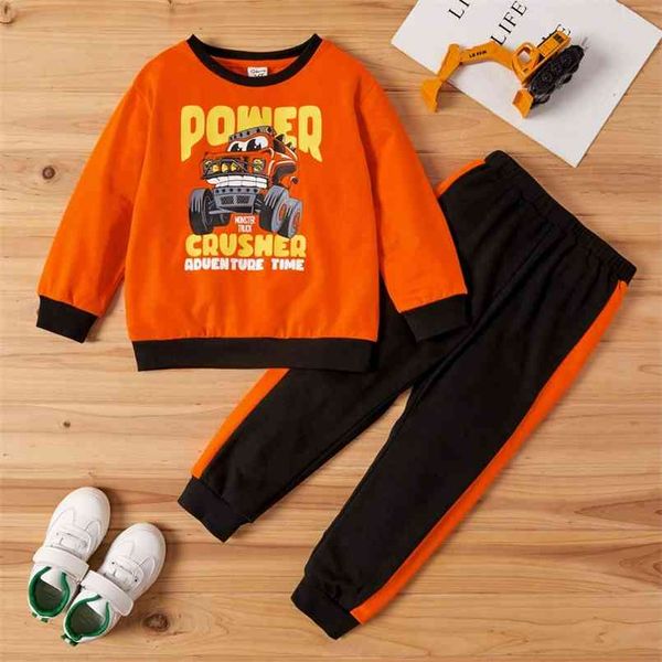 arrival autumn and winter 2-piece toddler boy vehicle letter print pullover striped casual harem pants set 210528, White
arrival autumn and winter 2-piece toddler boy vehicle letter print pullover striped casual harem pants set 210528, White