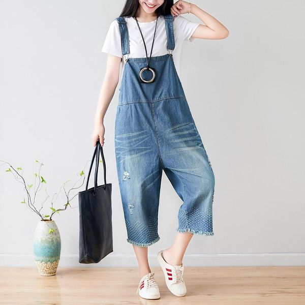 women's jumpsuits & rompers summer women bib pants do old female code hole retro 7 shunt sue edge jeans overall personality girl, Black;white
women's jumpsuits & rompers summer women bib pants do old female code hole retro 7 shunt sue edge jeans overall personality girl, Black;white