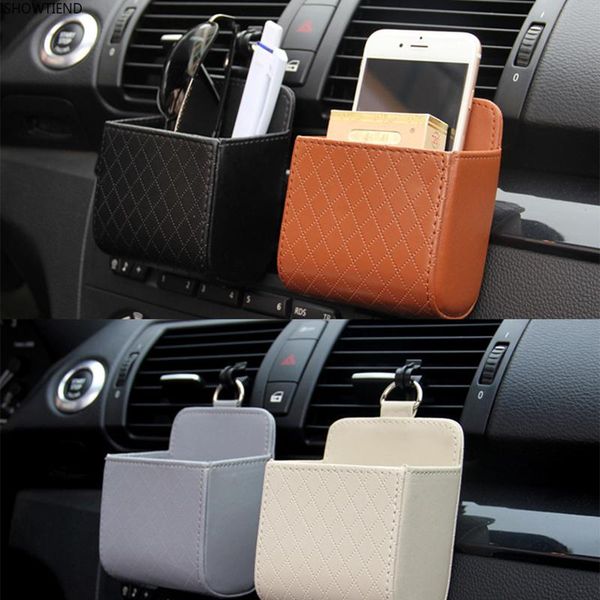 car organizer multi-function storage bag box air vent leather hanging glasses phone holder outlet bags
car organizer multi-function storage bag box air vent leather hanging glasses phone holder outlet bags