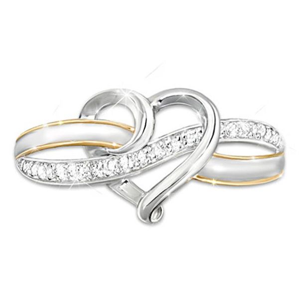 wedding rings fashion love simple light luxury ladies engagement party prom ring valentine's day gift jewelry wholesale, Slivery;golden
wedding rings fashion love simple light luxury ladies engagement party prom ring valentine's day gift jewelry wholesale, Slivery;golden