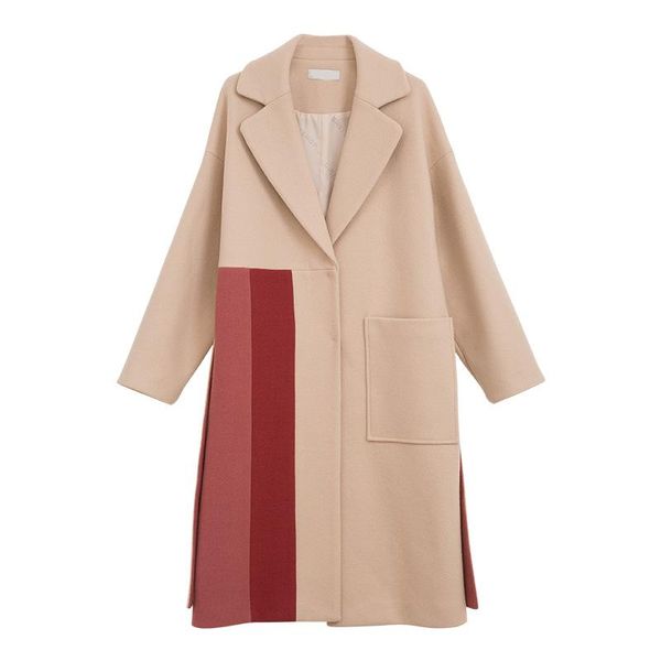 women's trench coats perhaps u women outwear patchwork coat notch collar single breasted khaki sash a line winter elegant vintage c0122, Tan;black
women's trench coats perhaps u women outwear patchwork coat notch collar single breasted khaki sash a line winter elegant vintage c0122, Tan;black