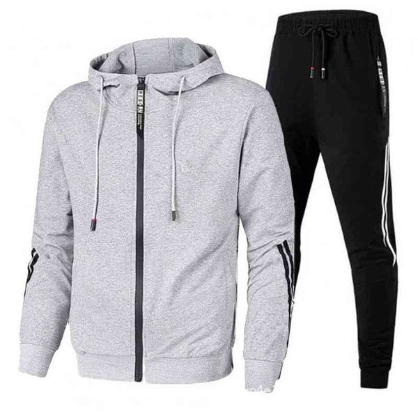new men casual sets jogger tracksuit zipper hoodies+pants 2pc 's sportswear sport suit oversized clothing, Gray
new men casual sets jogger tracksuit zipper hoodies+pants 2pc 's sportswear sport suit oversized clothing, Gray