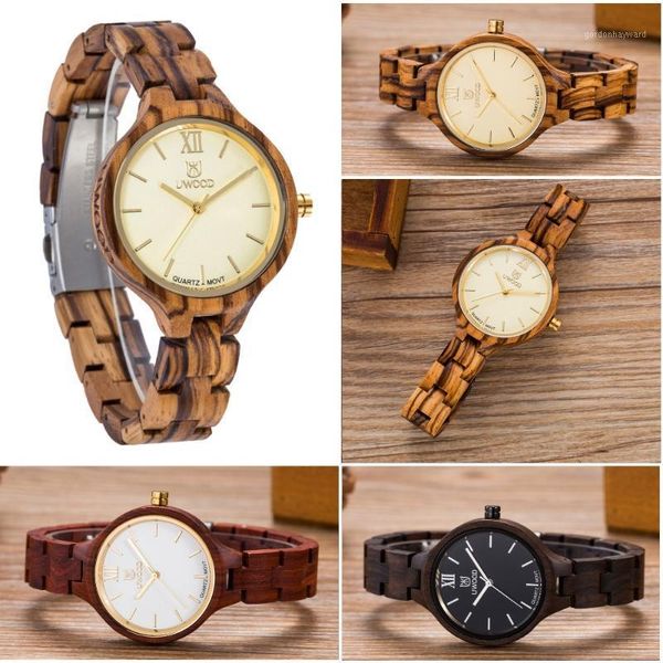 wristwatches unique fashion designer women dress quartz watches selling est women`s casual wood watch japan movement wooden wristwatch, Slivery;brown
wristwatches unique fashion designer women dress quartz watches selling est women`s casual wood watch japan movement wooden wristwatch, Slivery;brown