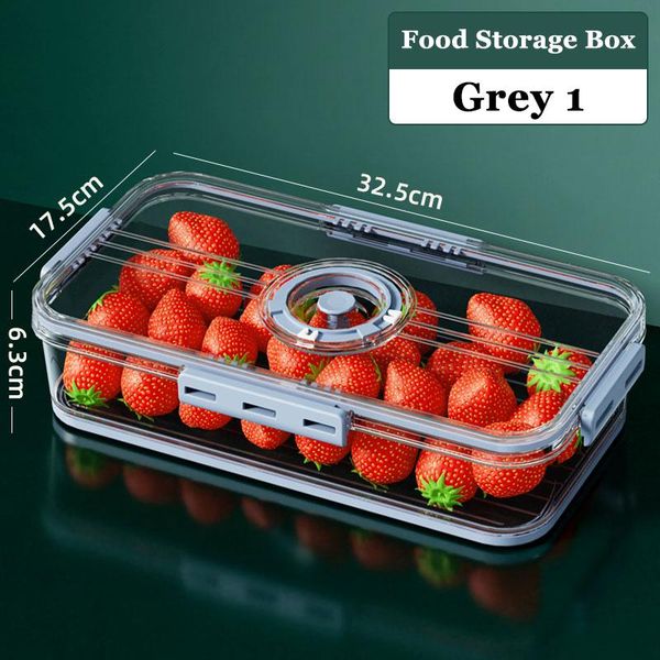 storage bottles & jars sealed kitchen box transparent food canister keep fresh clear container 2 different color
storage bottles & jars sealed kitchen box transparent food canister keep fresh clear container 2 different color