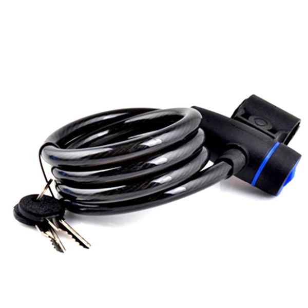 bike locks bicycle lock theft spiral steel cable universal protective stainless coil accessories with 2 key
bike locks bicycle lock theft spiral steel cable universal protective stainless coil accessories with 2 key