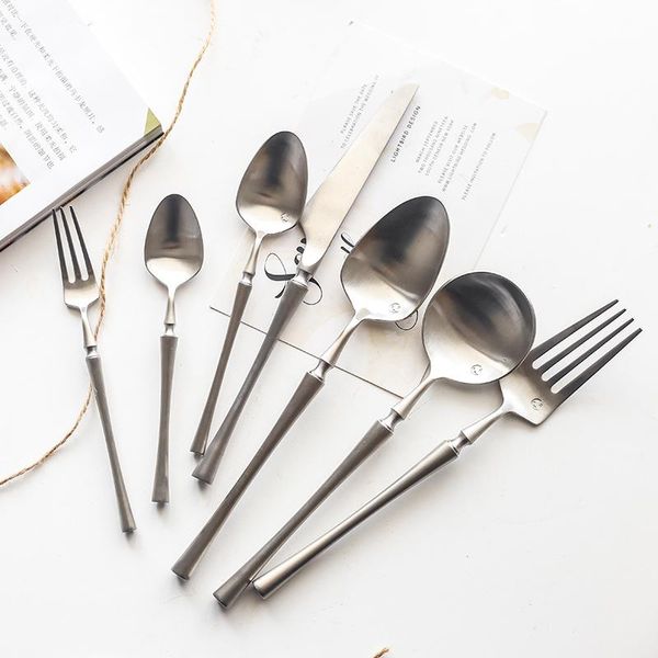 dinnerware sets gh western utensils sanding cutlery set brushed 304 stainless steel dinner knife and fork coffee spoon dishwasher safe
dinnerware sets gh western utensils sanding cutlery set brushed 304 stainless steel dinner knife and fork coffee spoon dishwasher safe