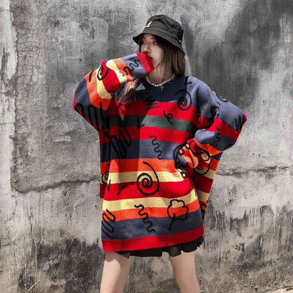 sweaters sunshine designer streetwear sweter women winter clothes woman 2021 plus size goth sweater ed in women's fashions, White;black
sweaters sunshine designer streetwear sweter women winter clothes woman 2021 plus size goth sweater ed in women's fashions, White;black