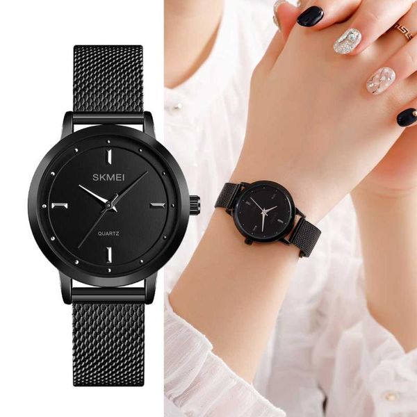 women's watch adjustable stainless steel mesh strap waterproof luxury ladies quartz wristwatch black montre femme 1528 wristwatches, Slivery;brown
women's watch adjustable stainless steel mesh strap waterproof luxury ladies quartz wristwatch black montre femme 1528 wristwatches, Slivery;brown