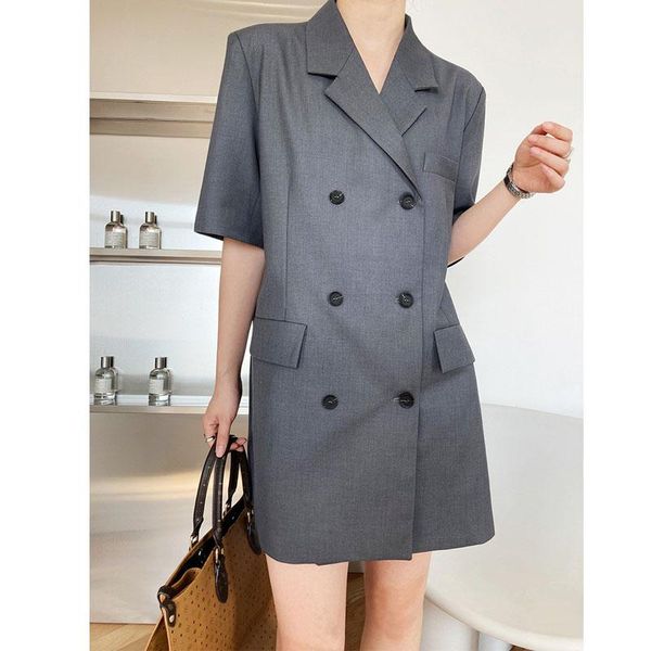 women's suits & blazers french women fashion office wear double breasted blazer coat vintage half sleeve temperament elegant female out, White;black
women's suits & blazers french women fashion office wear double breasted blazer coat vintage half sleeve temperament elegant female out, White;black