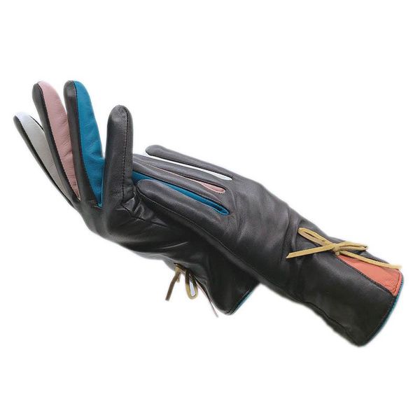 five fingers gloves winter ladies wrist fashion sheepskin black warm leather genuine driving dress motorcycle wool lining, Blue;gray
five fingers gloves winter ladies wrist fashion sheepskin black warm leather genuine driving dress motorcycle wool lining, Blue;gray