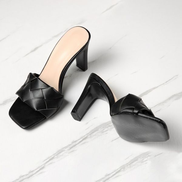 2021 luxury slides women 10cm high heels mules summer sandals block heels slippers prom platform stripper wedding shoes sdspebvcnbssg, Black
2021 luxury slides women 10cm high heels mules summer sandals block heels slippers prom platform stripper wedding shoes sdspebvcnbssg, Black