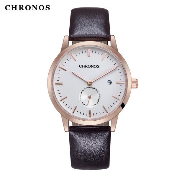 wristwatches chronos men quartz watch round shape functional calendar resistant male leather buckle belt business wristwatch ch09, Slivery;brown
wristwatches chronos men quartz watch round shape functional calendar resistant male leather buckle belt business wristwatch ch09, Slivery;brown