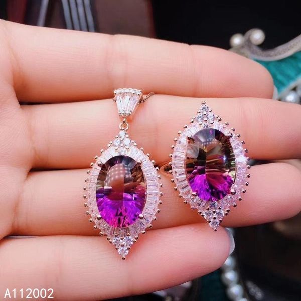 fine jewelry ametrine 925 sterling silver women gemstone pendant necklace chain ring set fashion selling bracelet, earrings &, Black
fine jewelry ametrine 925 sterling silver women gemstone pendant necklace chain ring set fashion selling bracelet, earrings &, Black