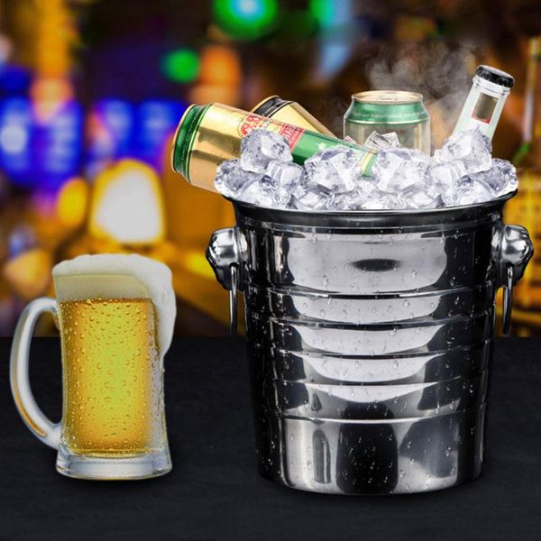 ice buckets and coolers 3l/5l/7l stainless steel bucket thick holder container for bar party champagne wine barrel silver
ice buckets and coolers 3l/5l/7l stainless steel bucket thick holder container for bar party champagne wine barrel silver